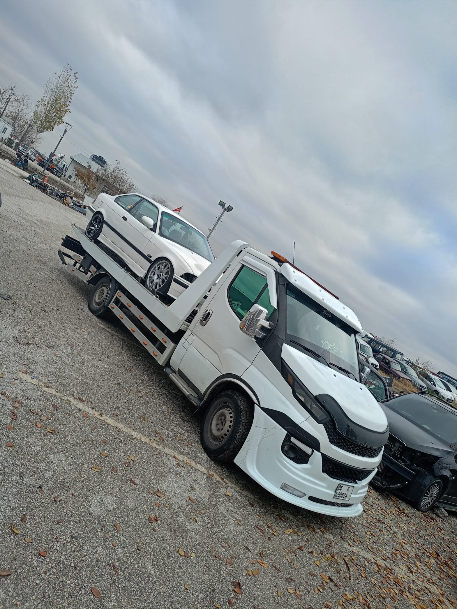 Asel Oto Kurtarma araç nakli çalışması